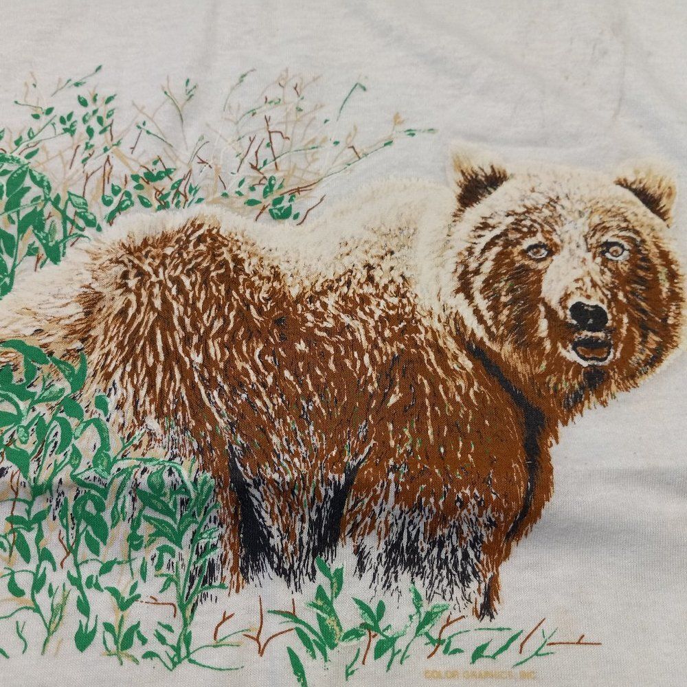 Vintage Bear graphic Single stitched T-shirt